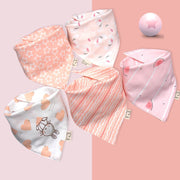 Baby saliva towel Baby triangle scarf