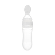Safe Newborn Baby Feeding Bottle Toddler Silicone Squeeze Feeding Spoon Milk Bottle Baby Training Feeder Food Supplement