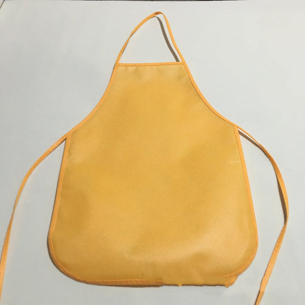 Children's Apron Kindergarten Activities Non-woven Fabric Apron Kids Bib Painting Anti-fouling Waist