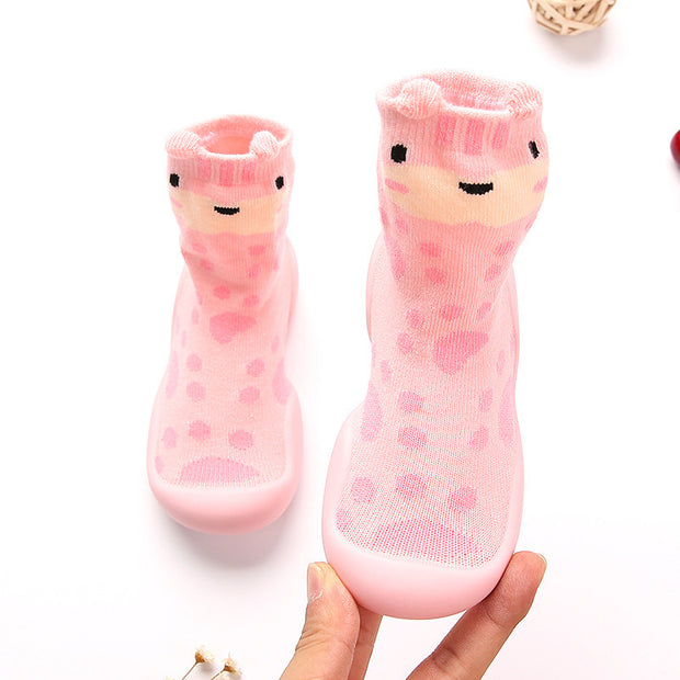 Cartoon Male And Female Baby Toddler Socks Non-slip