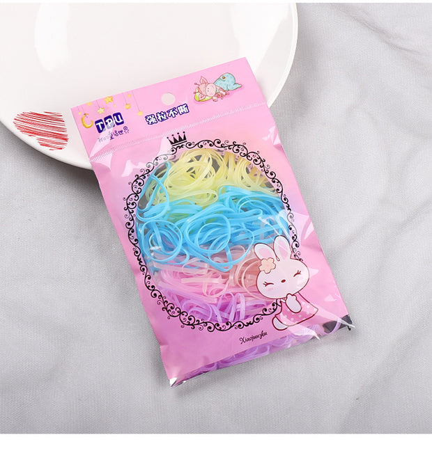 Baby children's rubber band does not hurt hair