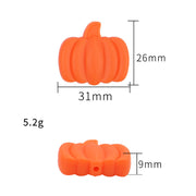 Baby Silicone Pumpkin Beads Baby Molar Teether