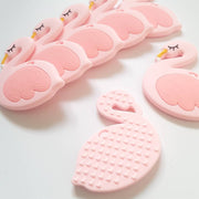 Baby Silicone Cartoon Swan Teether Toy