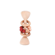 1PC Baby Teether Toys Beech Wooden Rattle Wood Teething Rode