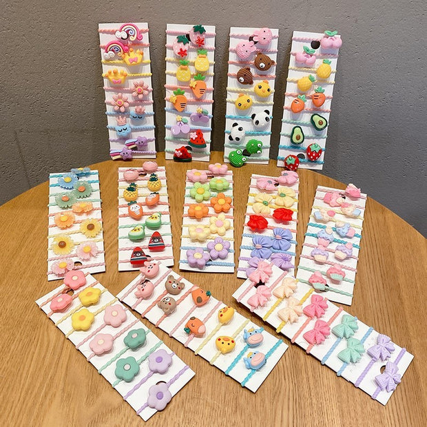 Children's Rubber Band Cute Hair Ring