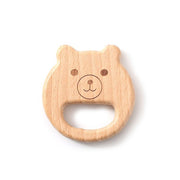 Baby Beech Teether Animal Elephant Molar Toy Pacifier Accessories