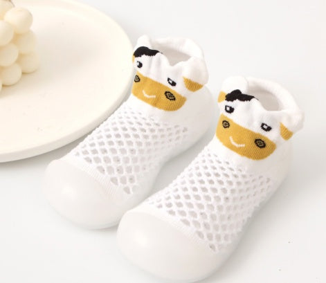 Baby Boy And Girl Cartoon Cute Soft Bottom Socks Shoes
