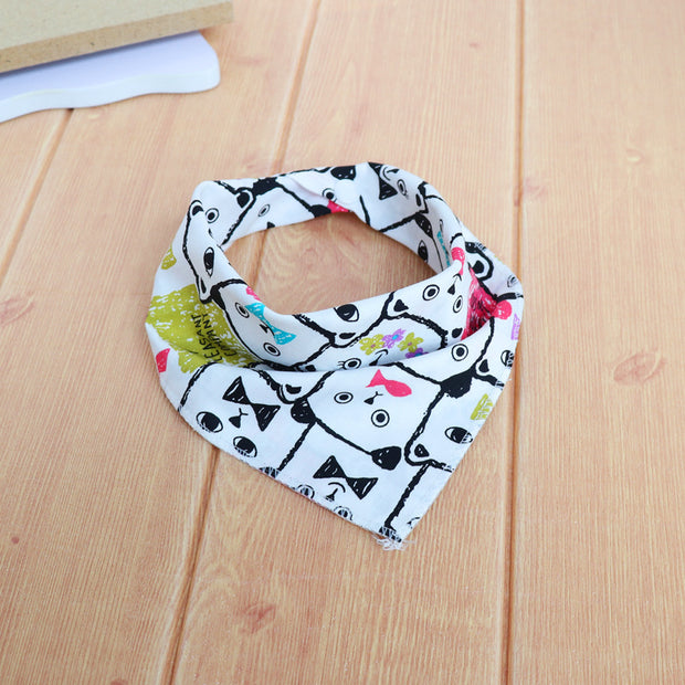 Baby cotton saliva towel