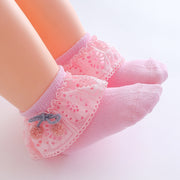 Fashion Bow Girls Lace Socks Baby