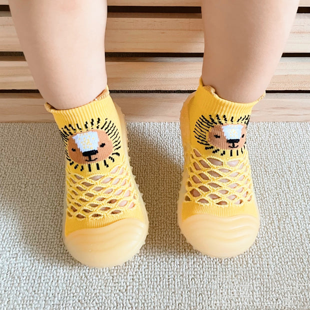 Baby Boy And Girl Cartoon Cute Soft Bottom Socks Shoes