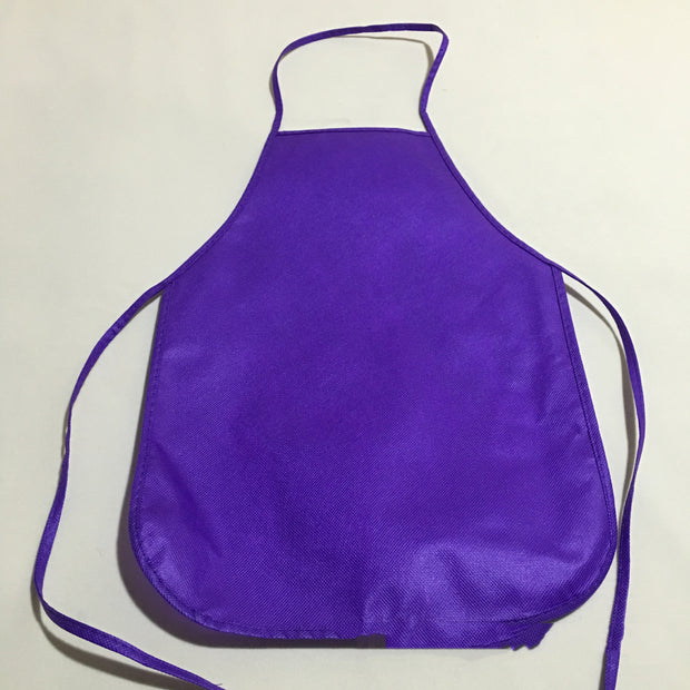 Children's Apron Kindergarten Activities Non-woven Fabric Apron Kids Bib Painting Anti-fouling Waist