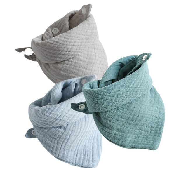 Baby Cotton Gauze Saliva Towel Handkerchief Bib