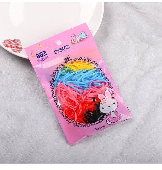 Baby children's rubber band does not hurt hair