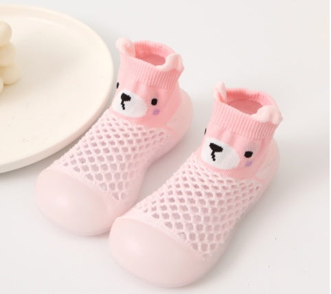 Baby Boy And Girl Cartoon Cute Soft Bottom Socks Shoes