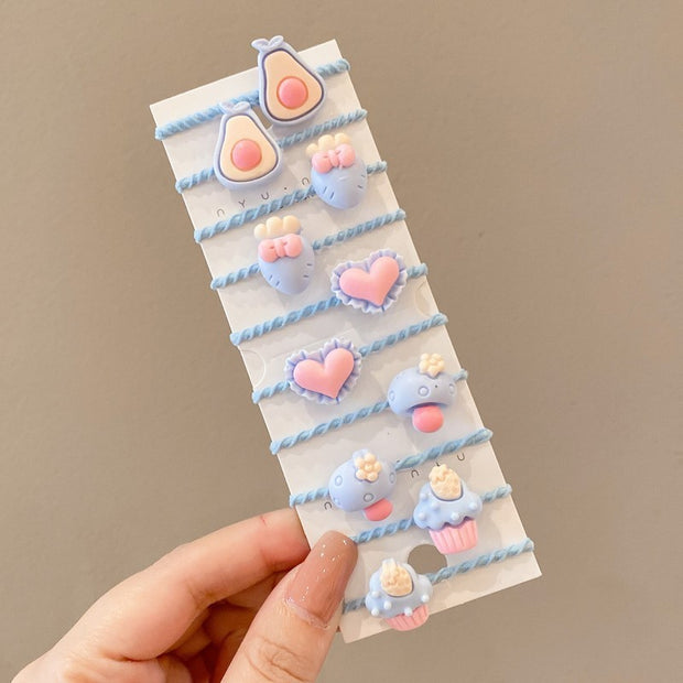 Children's Rubber Band Cute Hair Ring