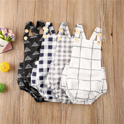 Toddler Baby Boys Romper Summer Newborn Baby Girls Sleeveles