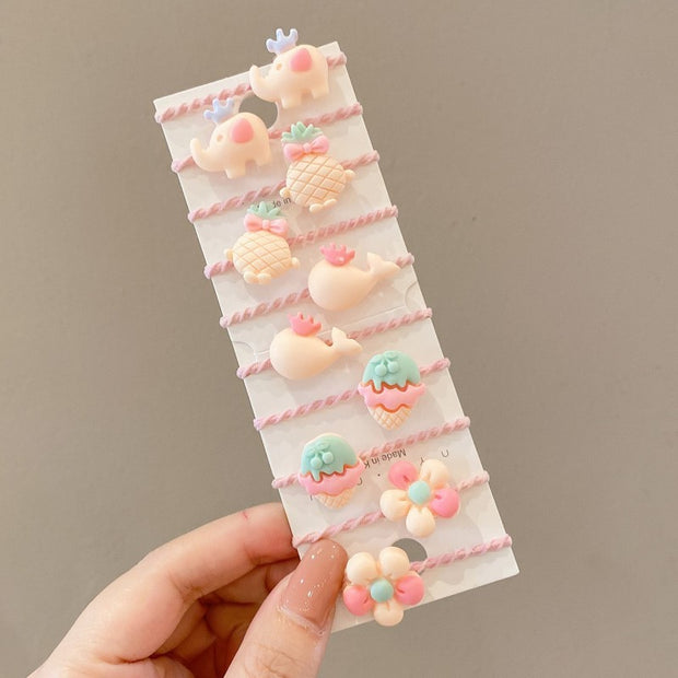 Children's Rubber Band Cute Hair Ring
