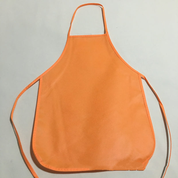 Children's Apron Kindergarten Activities Non-woven Fabric Apron Kids Bib Painting Anti-fouling Waist