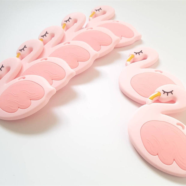 Baby Silicone Cartoon Swan Teether Toy