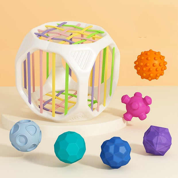 Baby Cute Cecele Can Bite Patchwork Jenga Baby Bath Toy