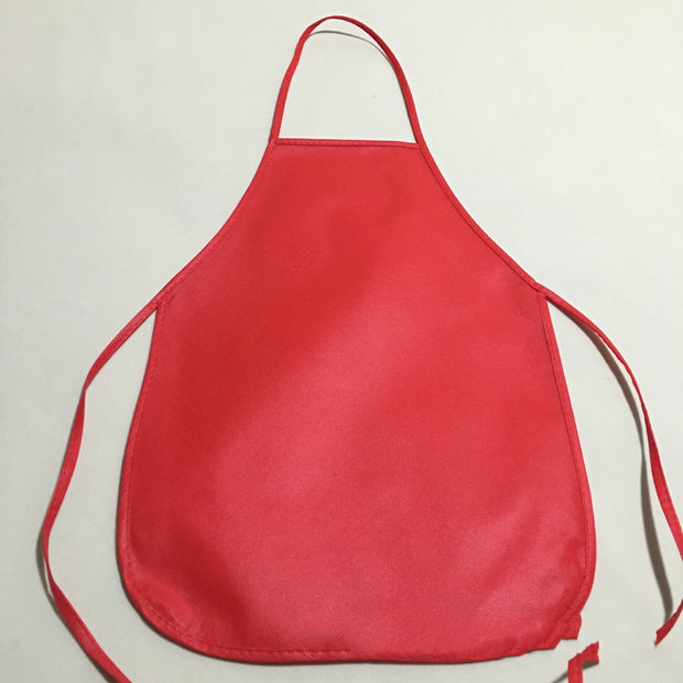 Children's Apron Kindergarten Activities Non-woven Fabric Apron Kids Bib Painting Anti-fouling Waist
