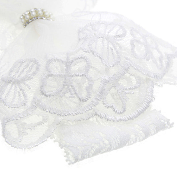Newborn Baby Lace Bow Elastic Headband