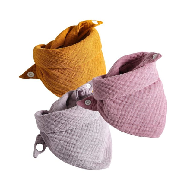 Baby Cotton Gauze Saliva Towel Handkerchief Bib