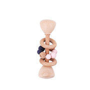 1PC Baby Teether Toys Beech Wooden Rattle Wood Teething Rode