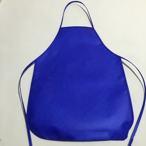 Children's Apron Kindergarten Activities Non-woven Fabric Apron Kids Bib Painting Anti-fouling Waist